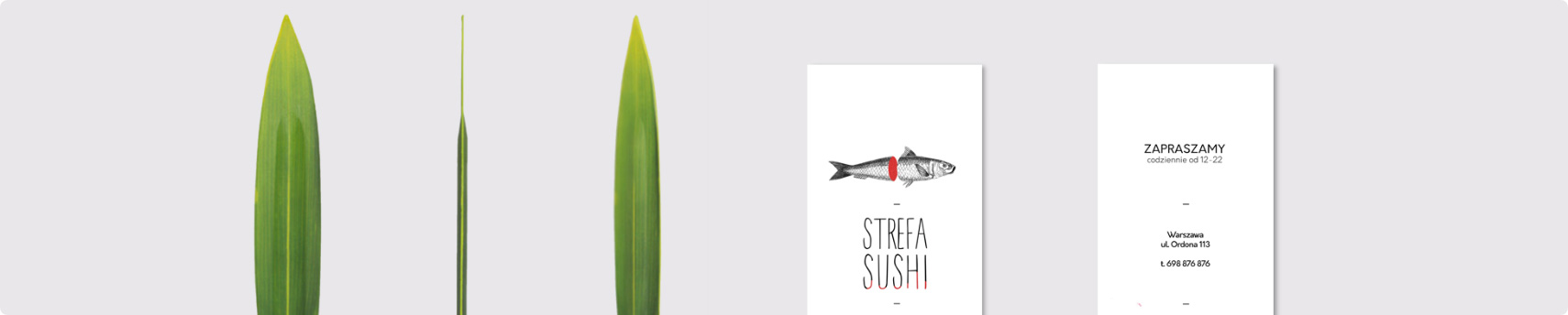 Branding restauracji japońskiej Strefa Sushi